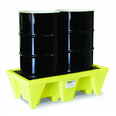 2-DRUM POLY-SPILLPALLET 2000 W/DRAIN - Model SC-5253-DR01